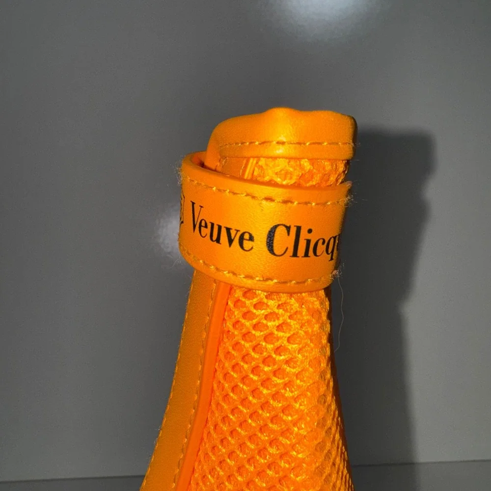 Veuve Clicquot Ice Jacket Champagne Bottle Cooler Bag Orange Neoprene Insulated